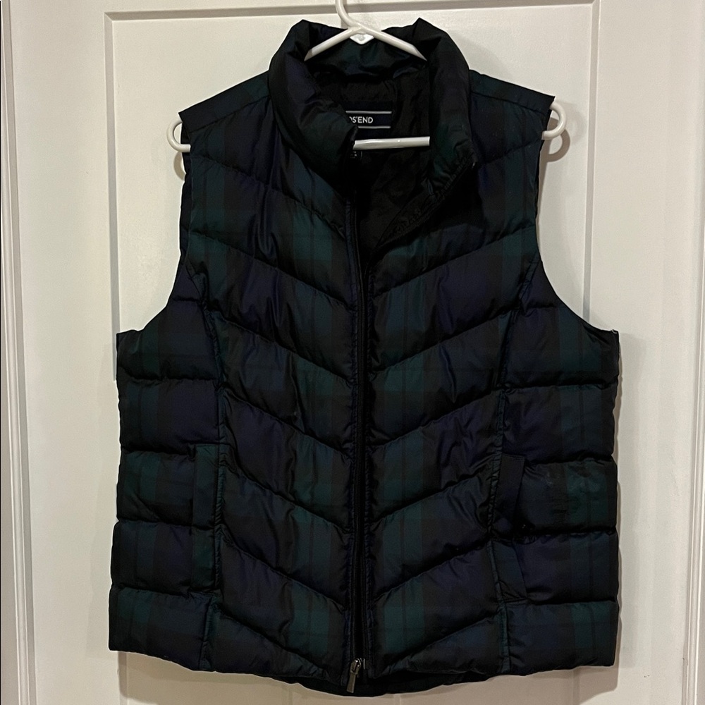 Lands' End Black Outerwear